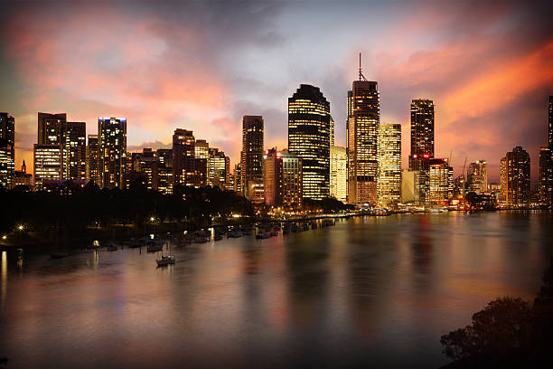istock Brisbane City at Evening 496878737
