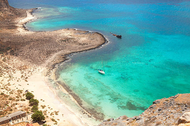 istock Beautiful tropical beach with turquoise water 496879701
