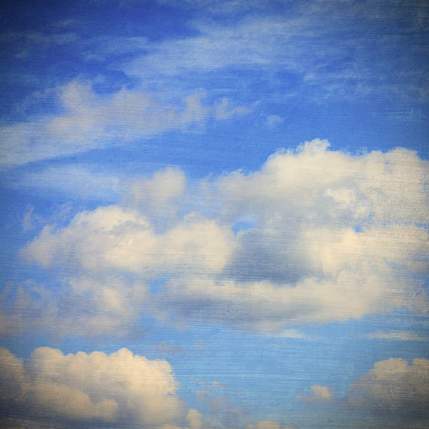 istock cloudy sky, grunge and vintage image 496881245