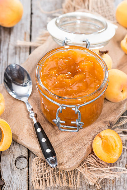 istock Portion of fresh made Apricot Jam 496882039