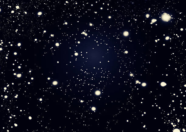 istock Black Abstract  night cosmic background with Defocused Bokeh 496885756