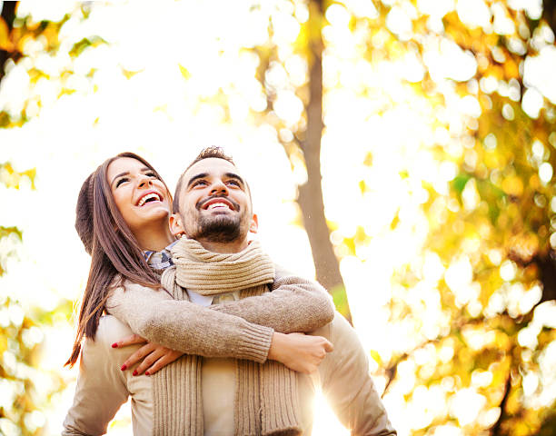 istock Couple in the park 496888132