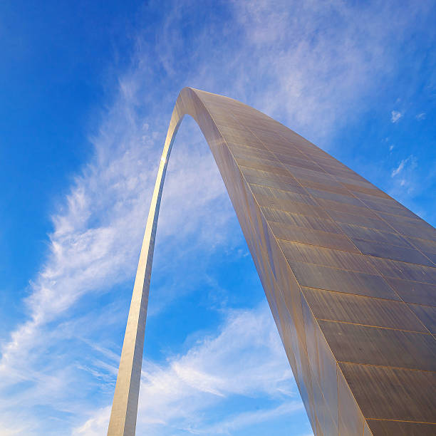 istock Top section of the Arch  St Louis 496914298