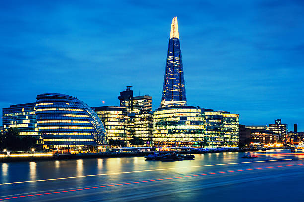 istock The Shard on London skyline at dusk 496915438