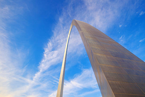 istock Top section of the Arch  St Louis 496915640