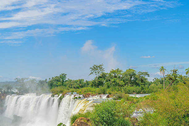 istock Waterfalls Landscape at Iguazu Park 496918172