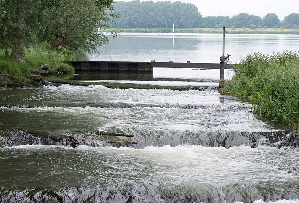 istock waterfall in holland from the river maas 496918863