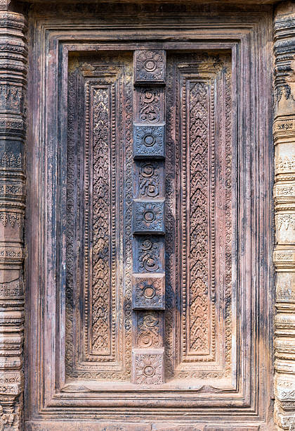 istock doors Banteai Srei, Siem Reap, Cambodia 496919332