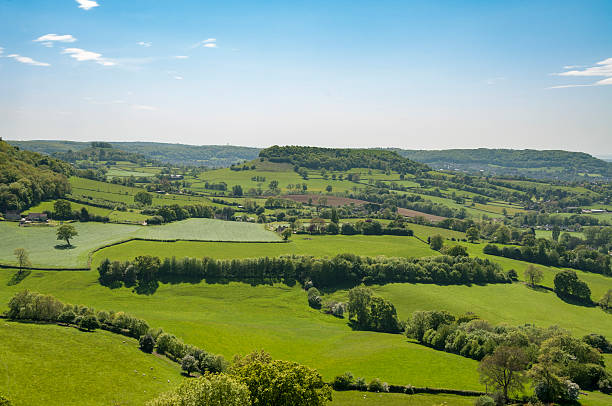 istock Beautiful Rolling Landscape In The Cotswolds, England 496919550