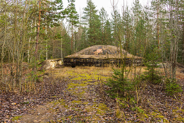 Soviet Missile Silo stock photo