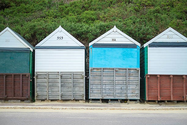 istock Beach Houses in Bournemouth, England 496921389