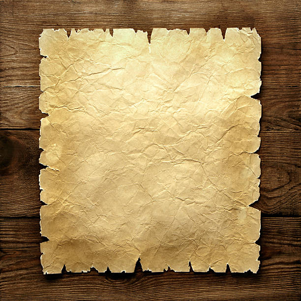 istock old paper on brown wood texture with natural patterns 496922461