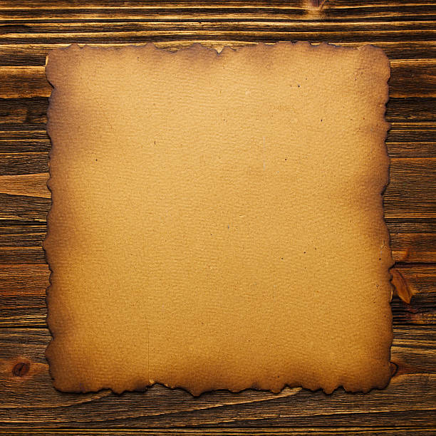 istock old paper on wood texture with natural patterns 496922559
