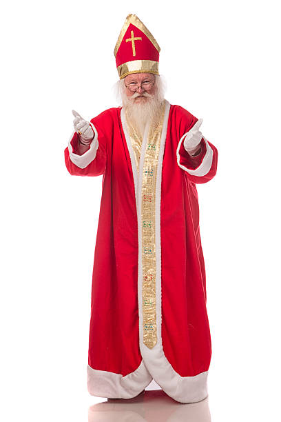 istock Real authentic Christmas photo of Saint Nicholas 496922648