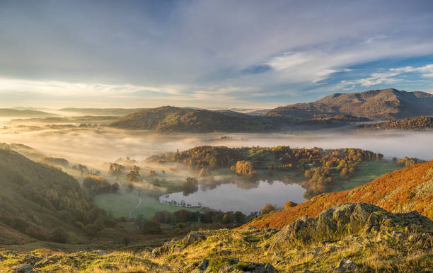 Langdale Valley Autumn Sunrise