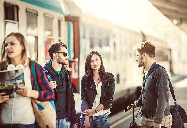 istock Teenagers on the railway station 496925144