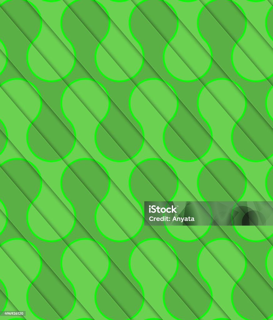 Diagonal Cut Effect Retro 3d Diagonal Cut Green Waves Stock Illustration - Download Image ...