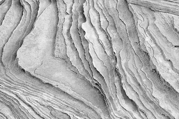 Navajo Sandstone Rock Strata Geology Navajo sandstone rock strata - jurassic and triassic geology of the Southwest. kayenta photos stock pictures, royalty-free photos & images