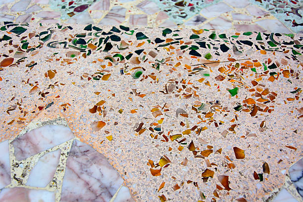 istock Broken ceramics dishes in wall background Turkey 496928482