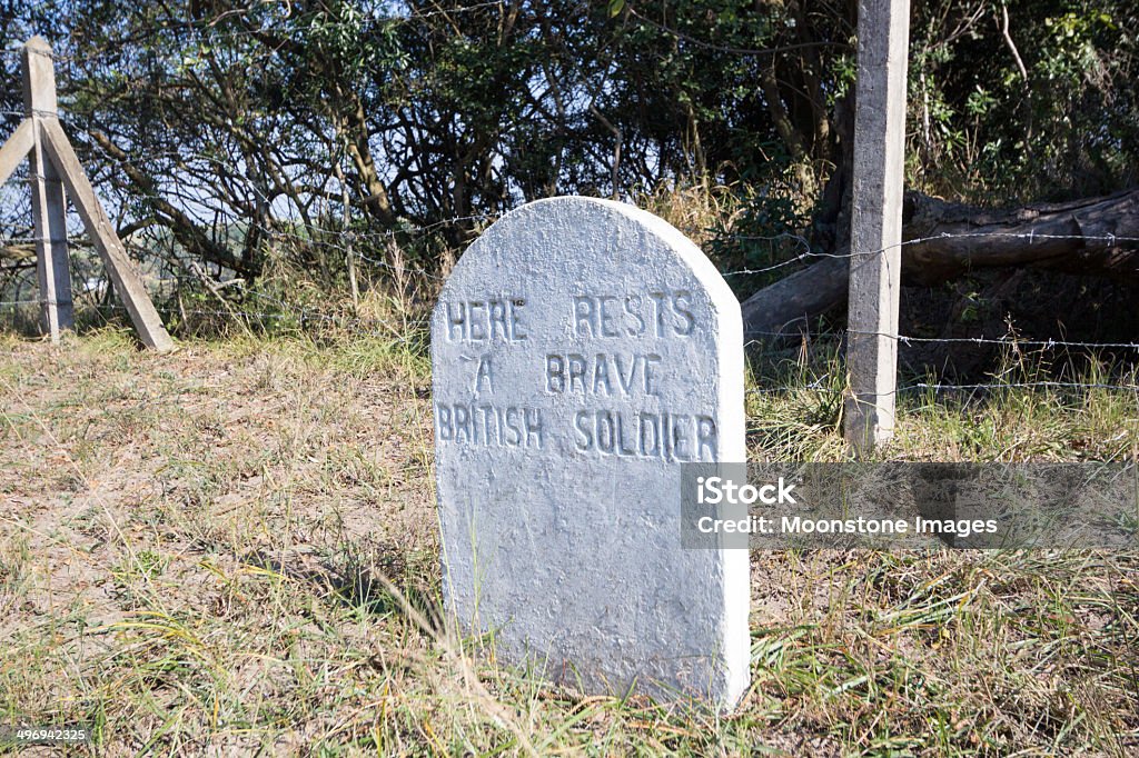 "Cimitero di KwaZulu-Natal, in Sud Africa" - Foto stock royalty-free di Guerra