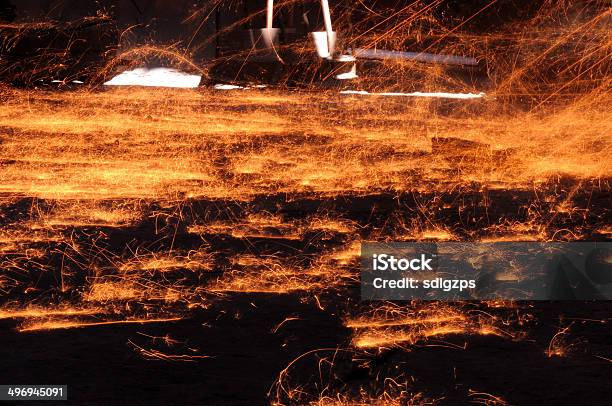 Splashing Of Iron Water Stock Photo - Download Image Now - Burning, Business, Cast Iron