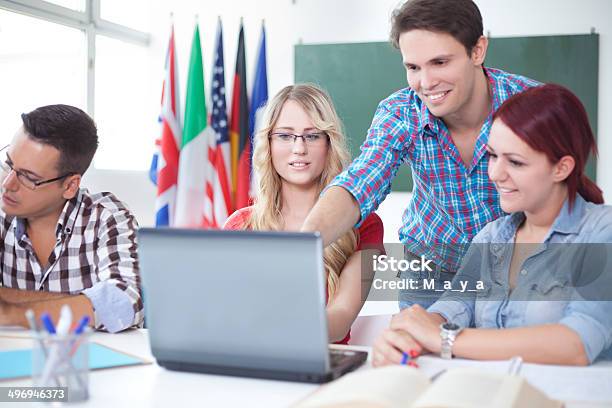 Students Stock Photo - Download Image Now - Talking, Education Training Class, Exoticism