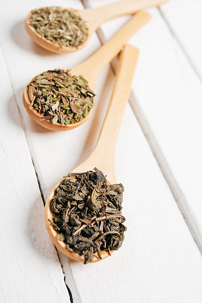 istock Various spices in wooden spoons 496948399