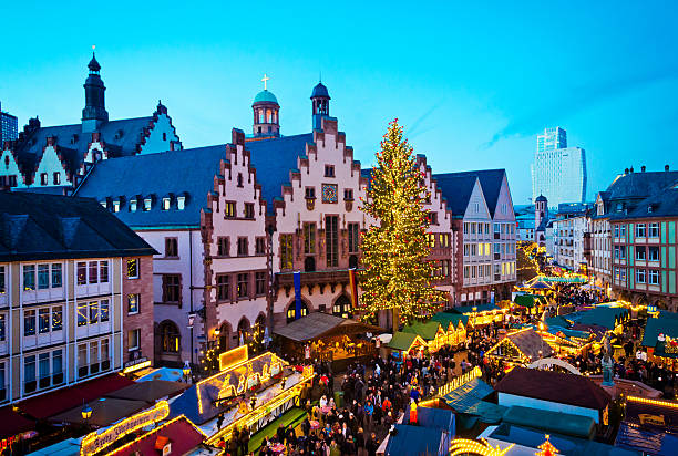 istock Christmas market in Frankfurt, Germany 496950218