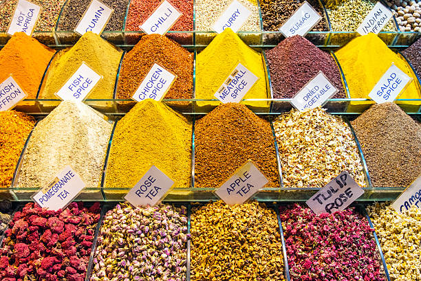 istock Spices at the spice market 496959946