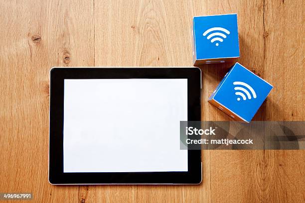 Foto de Digital Tablet Wifi e mais fotos de stock de Agenda Eletrônica - Agenda Eletrônica, Branco, Computador