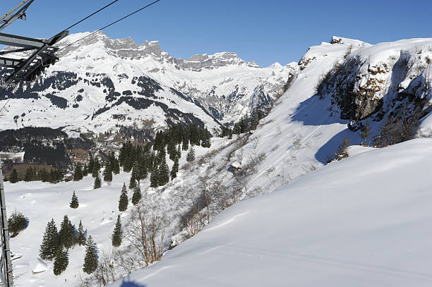 istock Winter landscape of Engelberg 496968463