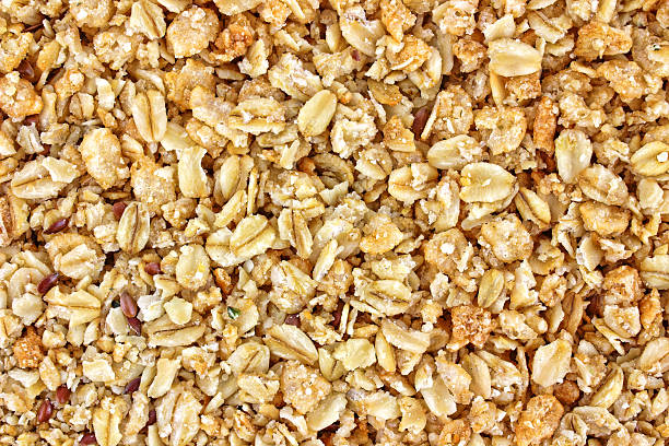 istock Close view of granola cereal 496970855