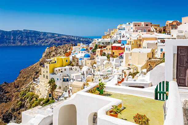 istock Oia (Ia) village on Santorini island, Greece 496971877
