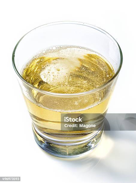 Foto de Taça De Sidra e mais fotos de stock de Amarelo - Amarelo, Bebida, Bebida alcoólica