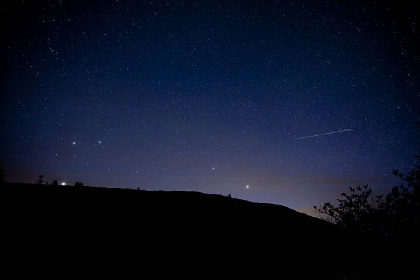 istock Acadia National Park with night stars 496973681