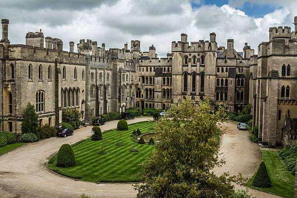 castelo de arundel - arundel england - fotografias e filmes do acervo