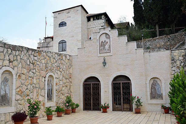 istock Visitation Church patio, Jerusalem 496974538