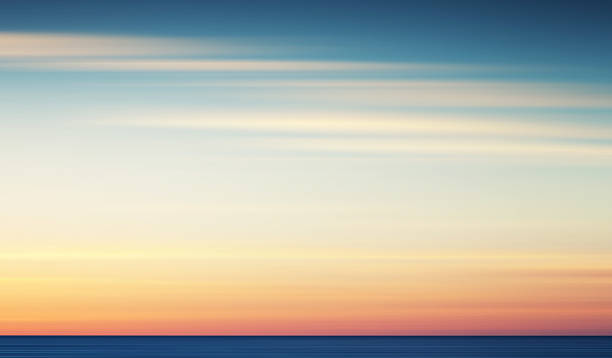istock Abstract blurred colorful background, digital sky 496976260
