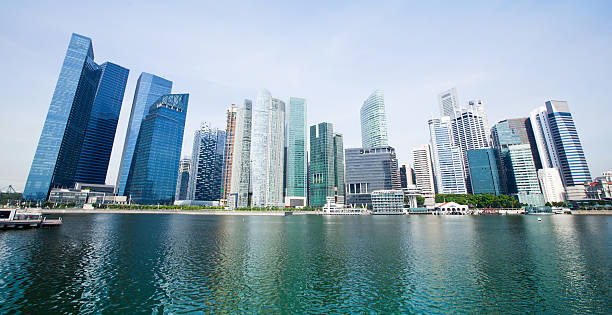 istock Marina Bay Skyscrapers in Singapore. 496980174