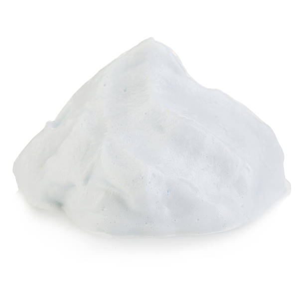 istock White foam cream mousse soap lotion isolated, 496981084