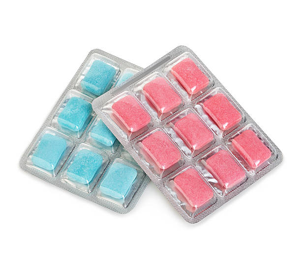 istock chewing gum in blister close-up on a white background 496982432