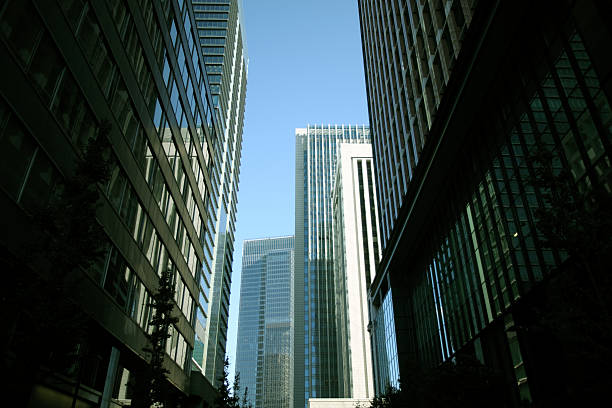 istock Business District in Tokyo 496983926