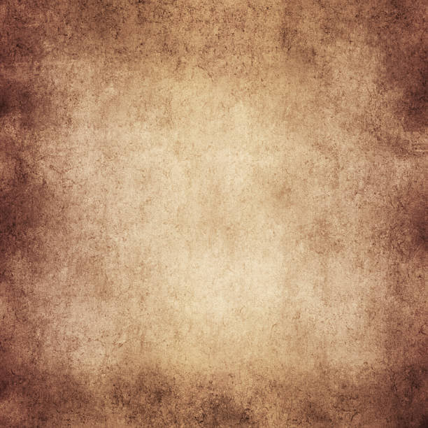 istock Vintage Tan Brown Parchment Paper Textured Background 496986642