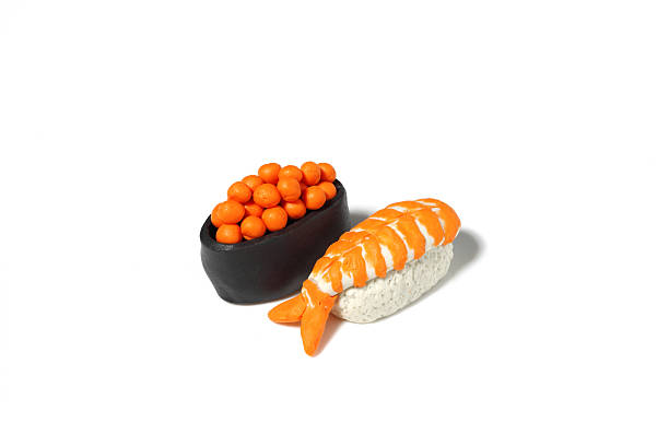 istock miniature sushi model from japanese clay 496987950