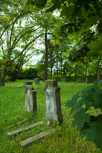 istock Tomb of lovers in old cemetery 496993131