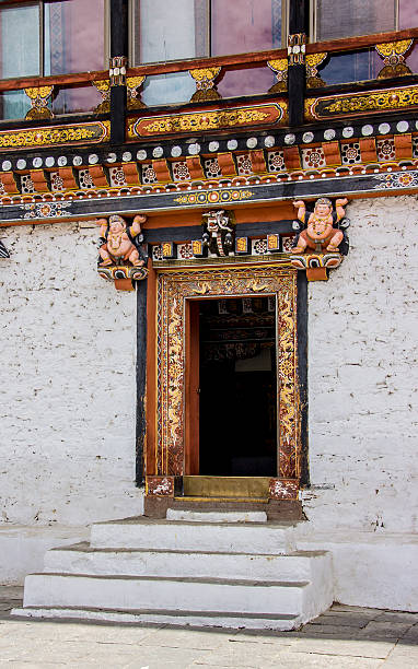 istock Thimpu dzong, detail 496993591