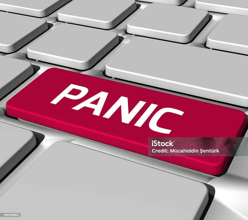 Panic Button Computer Panic Button On Computer Keyboard Stock Photo - Download Image Now ...