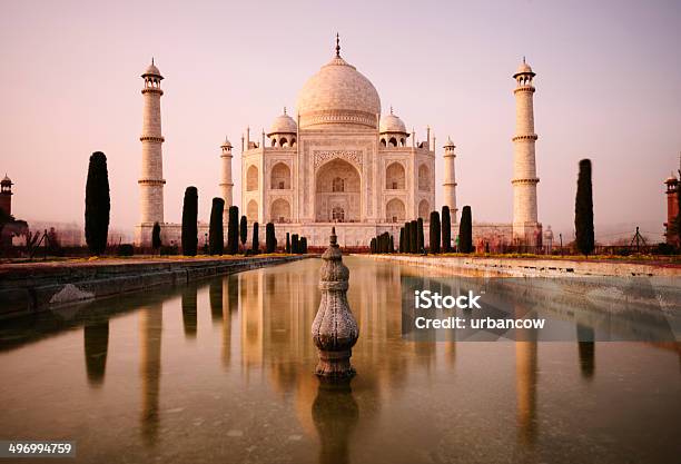 Taj Mahal Agra Stock Photo - Download Image Now - Taj Mahal, Agra, Architecture