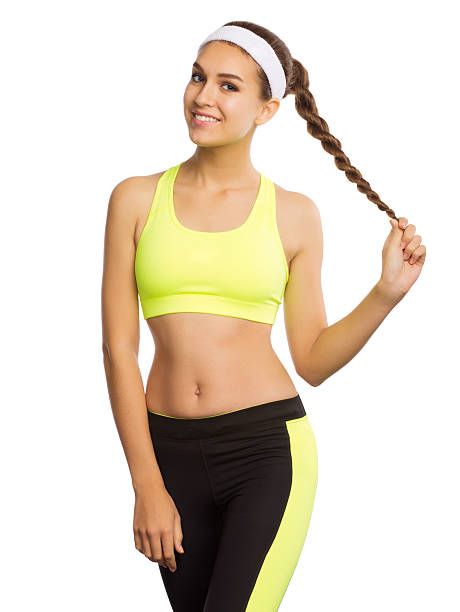 istock Sporty young girl isolated 496998810
