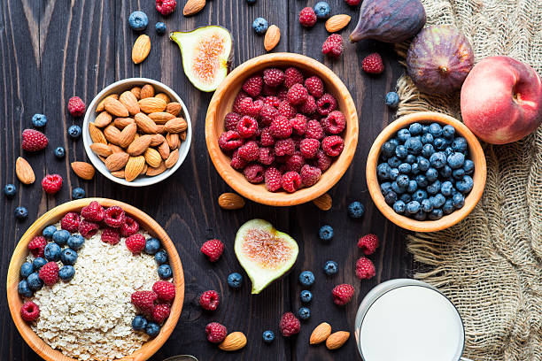 istock Bowl of muesli with berries 497000710